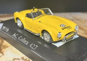Solido AC Cobra 427 Yellow 1:43 Model Car W/ Box - MINTY -Made In France - Picture 1 of 8
