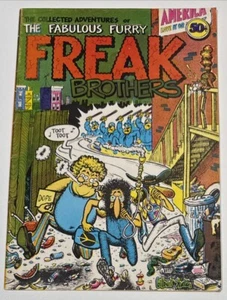 The Fabulous Furry Freak Brothers #1 , Second Print. Collected Stories. - Picture 1 of 14