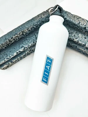 BORRACCIA PERSONALIZZATA VINTAGE LOGO FIAT in METALLO 750 ml - Immagine 1 di 4