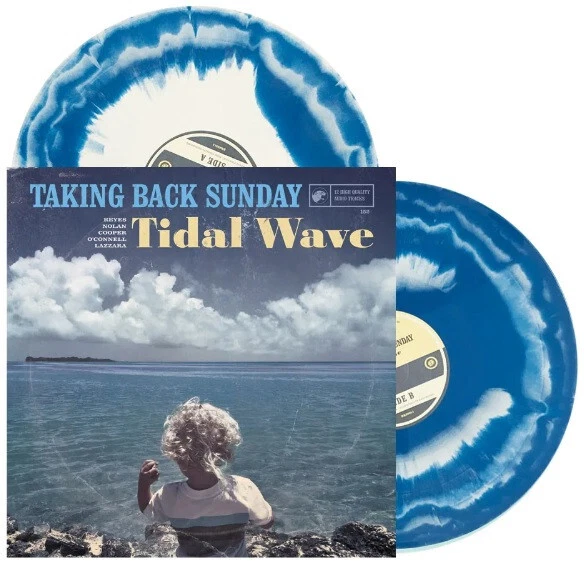 TAKING BACK SUNDAY Tidal Wave SEALED Turquoise Swirl Vinyl 2xLP /700 yellowcard - Image 1 of 1