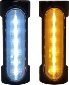 CUSTOM DYNAMICS CD-CB-AW-BCM-B LED paramotore ambra/bianco HARLEY DAVIDSON FL... - Foto 1 di 1