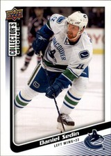 2009-10 Collector's Choice Canucks Hockey Card #143 Daniel Sedin