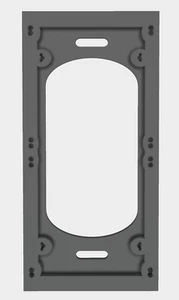 Ring Wall Spacer Ring Doorbell 1st, 2nd Gen,2, 3, 4, PLUS Bracket 10, 15,20,30mm - Picture 1 of 4