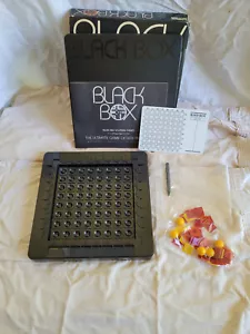 Vintage 1978 Black Box Board Game The Ultimate Game of Hide & Seek COMPLETE NICE - Picture 1 of 3