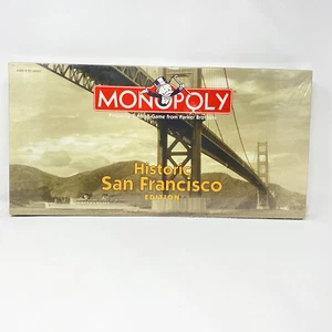 MONOPOLY Game Historic San Francisco Edition NEW SEALED IN BOX VINTAGE - Picture 1 of 5