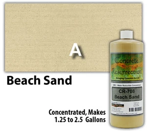 Professionelle einfach aufzutragende Betonbeize auf Wasserbasis - Strandsand - Bild 1 von 4