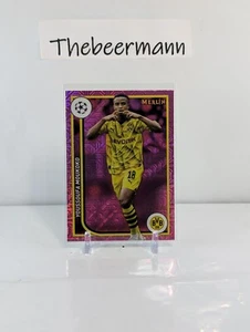 2024 Topps Merlin Youssoufa Moukoko Pink Mojo /275 Borussia Dortmund - Bild 1 von 2
