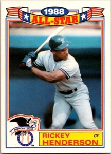 Topps Baseball 1989 #7 Rickey Henderson *Nuevo* - Imagen 1 de 1