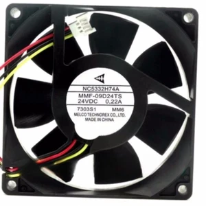 Neu MMF-09D24TS DC24V 0,22A drei Drähte quadratischer Kühllüfter - Bild 1 von 3