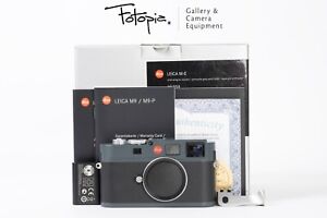 Leica M-E (Typ 220) - Anthracite Grey, CCD repaired by Kolari US (94-96%new)