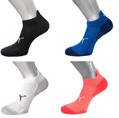 PUMA Training Sport Füßlinge Sneaker Socken - Frotteesohle / Polsterlippe / Mesh