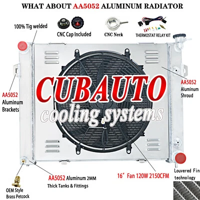 Relé de ventilador de cubierta de radiador para Jeep Grand Cherokee Wagoneer V8 5,2 L 1993-1997 95 Foto 1 de 4