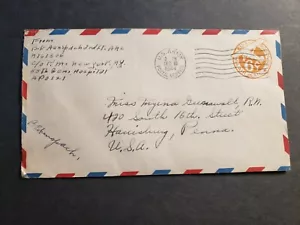 NURSE APO 121 BLACKMORE PARK, ENGLAND 1944 Censored WWII Army Cover 55 Hospital - Picture 1 of 2