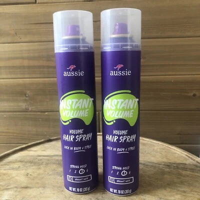 (2) Spray para el cabello australiano VOLUMEN INSTANTÁNEO 10 oz Foto 1 de 4