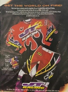 1994 JR Racing Gear Equipment Print Ad Power Pants Blaze Jersey HB 3 Gloves - Picture 1 of 1