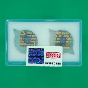 TUNGALOY 2QP CNGA120408FW  BXM10  CBN  Wendeschneidplatten 2 Stück NEU - Picture 1 of 5