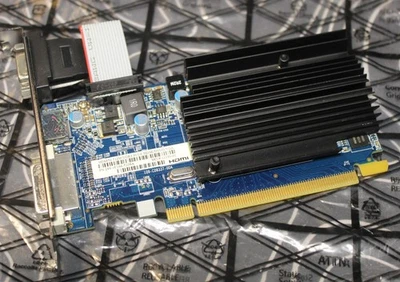 Sapphire HD6450 512mb DDR3 PCI-e Silent Video Card with HDMI, VGA & DVI - Image 1 of 4