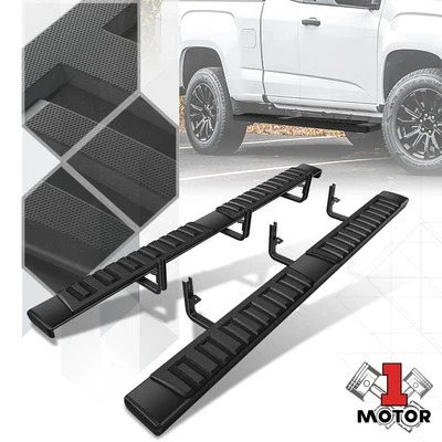 6.75" Stainless Steel Running Boards for 15-24 Colorado Canyon Extended Cab - Image 1 of 4