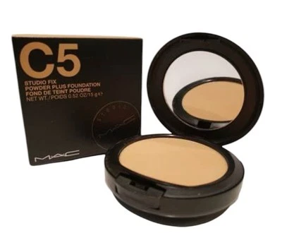 MAC C5 Studio Fix Powder Plus Foundation Original Formula Makeup .52oz Free Ship - Image 1 of 2