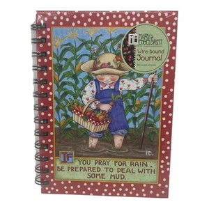 Pooch & Sweetheart Mary Engelbreit Red White Spiral Notebook Journal NEW SEALED - Picture 1 of 6