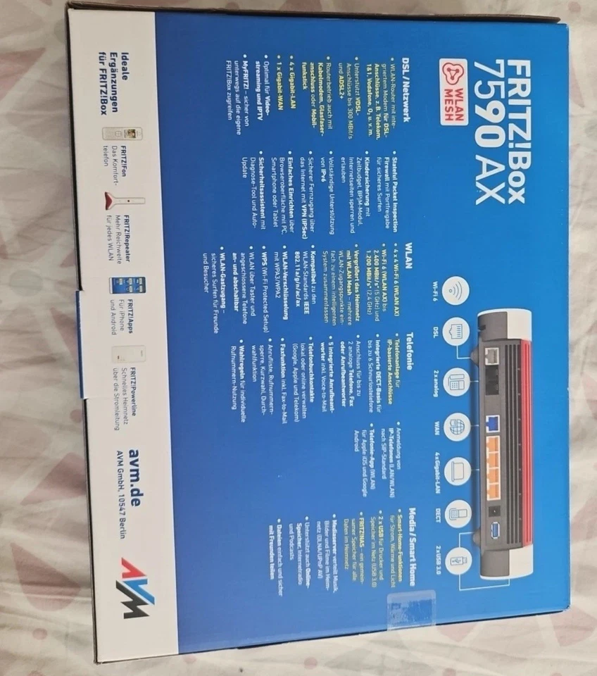 AVM FRITZ Box 6670 Cable 20003106 Edition o2 Branding - KEIN VODAFONE ETC