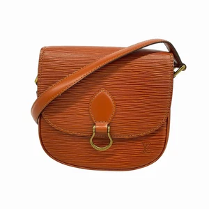 Auténtico bolso de hombro Louis Vuitton Epi Saint Cloud PM marrón M52213 LV A2354 - Imagen 1 de 14