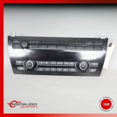 Panel de control de climatización de audio BMW 740i 750i 760i 2011-2015 61319328414 OEM usado Foto 1 de 4