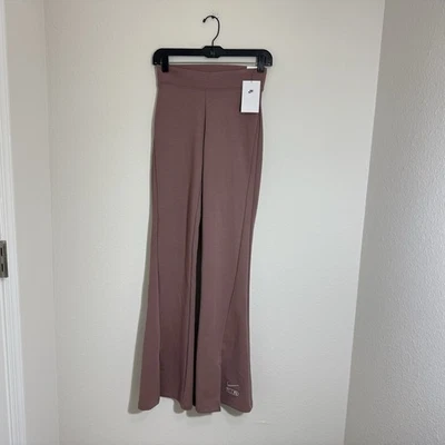 Womens Size S Nike Air High Waist Front Split Hem Flare Leggings FN1891-208 - Image 1 of 4