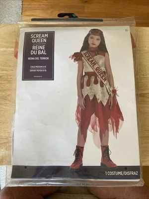 Scream Queen Prom Carrie Suit Child Medium 8-10 Halloween Child Costume New - Image 1 of 4