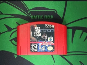 NBA Jam 2000 (Nintendo 64, 1999) N64, Authentic, Polished pins, Works!!! - Picture 1 of 4