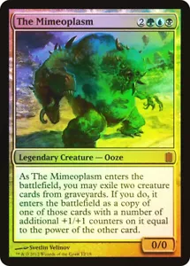 MTG FOIL The Mimeoplasm - Commander's Arsenal #12 - Picture 1 of 1