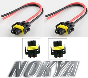 Nokya Wire Harness Pigtail Female 898 Nok9108 Fog Light Socket Plug Connector - Picture 1 of 3