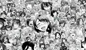 Anime per ragazze Ahegao | tappetino GCC | Magic the Gathering | Yu-Gi-Oh | GCC Pokemon - Foto 1 di 2