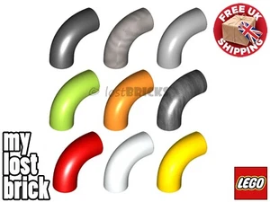 LEGO - Part 25214 - Round Bricks Macaroni / Curved + NEW + SELECT COLOUR / QTY - Picture 1 of 11