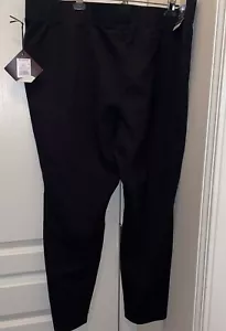Nuevo Ava Viv Mujer Primavera Ajustado Negro Pantalones Elásticos Medio Elevación Confort 3X (24W/26W) R - Imagen 1 de 5