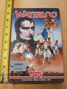 CAJA DE VIDEOJUEGOS ATARI ST CIB WATERLOO VINTAGE SSI - Imagen 1 de 3