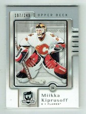 06-07 UD Upper Deck The Cup  Miikka Kiprusoff  /249