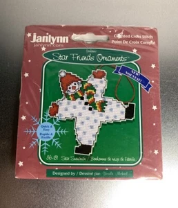 Janlynn Star Friends Adornos STAR SNOWMAN Kit Punto de Cruz 56-151 - Imagen 1 de 2