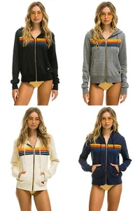 Aviator Nation - 5-Stripe Zip Hoodie (Select Color/Size) - Picture 1 of 35