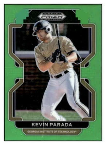 KEVIN PARADA RC 2022 Panini Prizm /75 Draft Picks Lime Green #11 ROOKIE ID:53167 - Picture 1 of 2