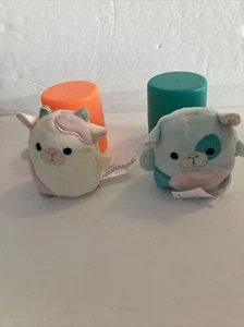 Squishville Squishmallows Set of 2 Mini 2.5" Plush Stuffed Animals - Picture 1 of 3