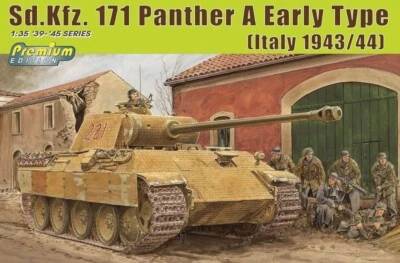 DRAGON 6920 1/35 German Sd.Kfz.171 Panther A Early Type Italy (1943/44) - Image 1 of 2