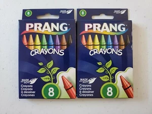 (2) Nuevos paquetes de crayones Prang 2013 hechos con Soy Dixon Ticonderoga Company - Imagen 1 de 2