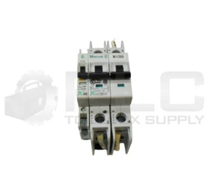 EATON MOELLER FAZ-D6/2-RT CIRCUIT BREAKER 6A 50/60HZ W/ Z-NHK AUXILIARY CONTACT - Picture 1 of 6
