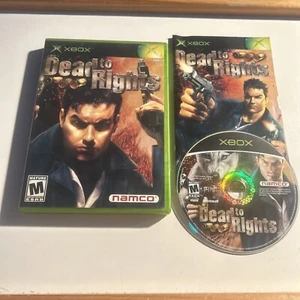 Dead to Rights (Microsoft Xbox, 2002) Completo En Caja con Manual - Imagen 1 de 4
