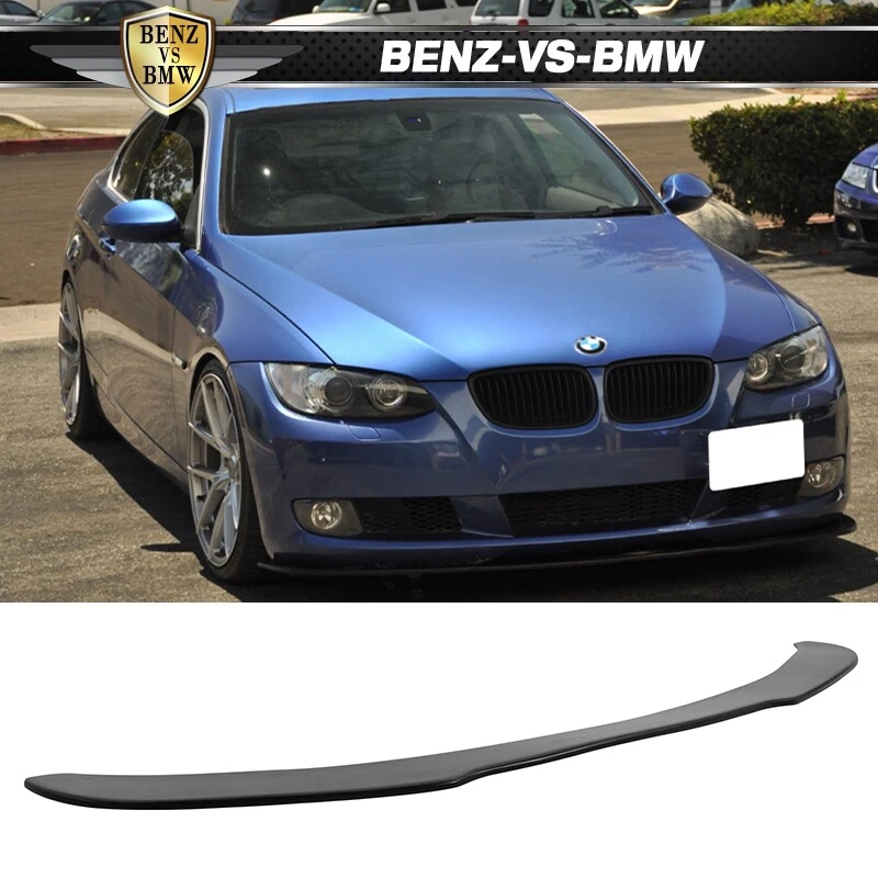 Fits 06-13 BMW E90 E92 3 Series U1 Style Front Bumper Lip Spoiler Unpainted - PU - Image 1 of 4