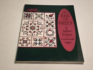 Rot und Grün: Eine Applikation Tradition - Taschenbuch von Jeana Kimball - SIGNIERT - Bild 1 von 8