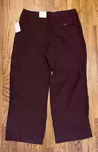 A New Day Women's Size 17 High Rise Wide Leg Dress Pants Brown - Picture 1 of 7
