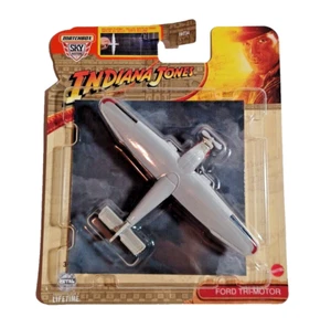 2024 Matchbox Sky Busters Indiana Jones Ford TRI-Motor Gray HVM62 24/32 - Picture 1 of 2