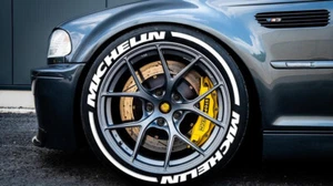Pegatinas permanentes de neumáticos MICHELIN + tiras 16""-22"" letras universales de neumáticos 25 mm - Imagen 1 de 4